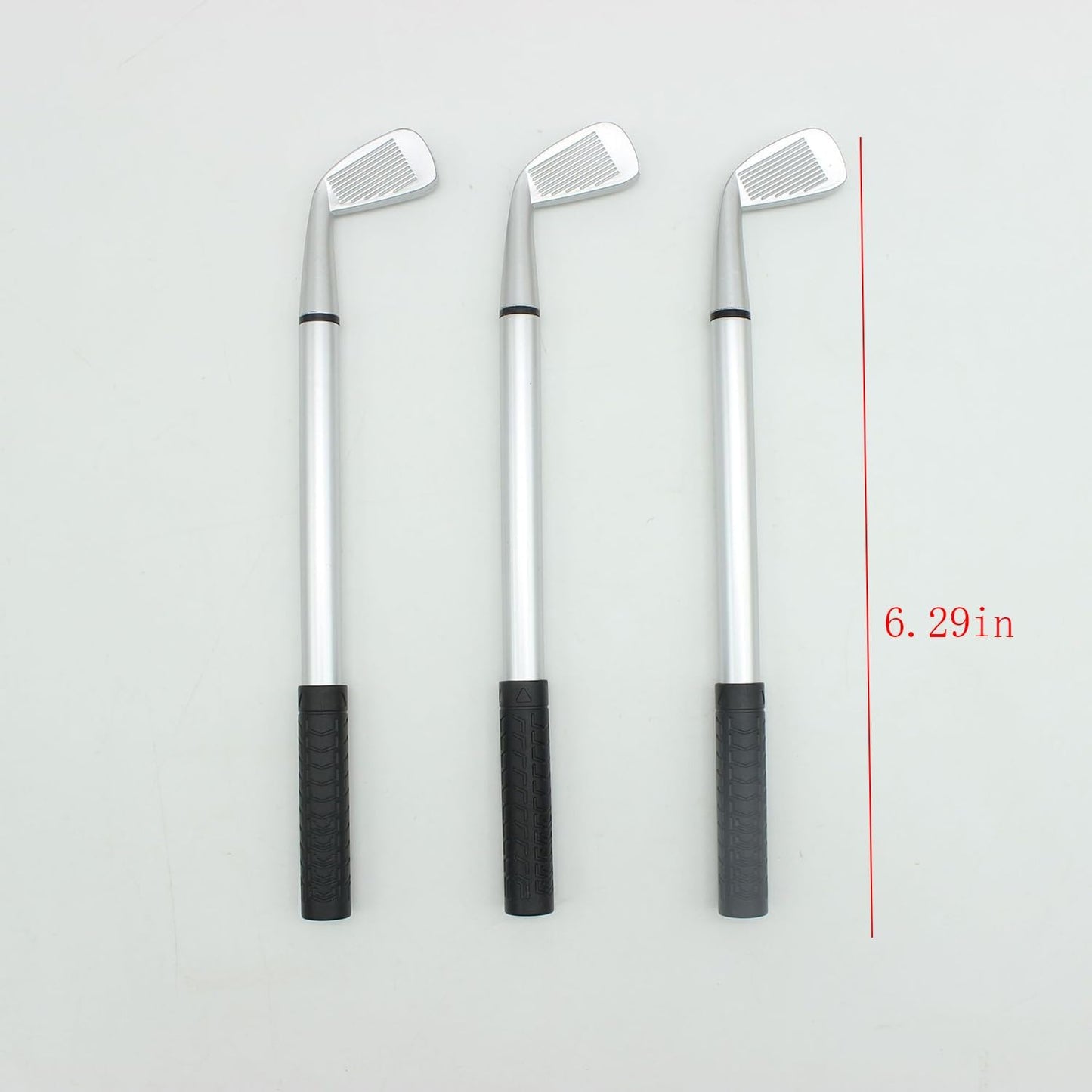 12pcs Golf Ballpoint Pens, Mini Golf Clubs Pens, Mini Golf Clubs Pen Decorative Golf Pens Funny Sports Ergonomic Pen Golfing Club Props Black Gel Ink for Student Coworkers Office Stationery Supplies.