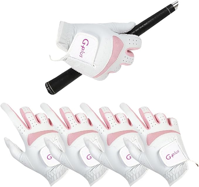 J&S Sporting G-Plus Women's Ladies Golf Gloves, Both Hand/Left Hand or Right by JSSporting