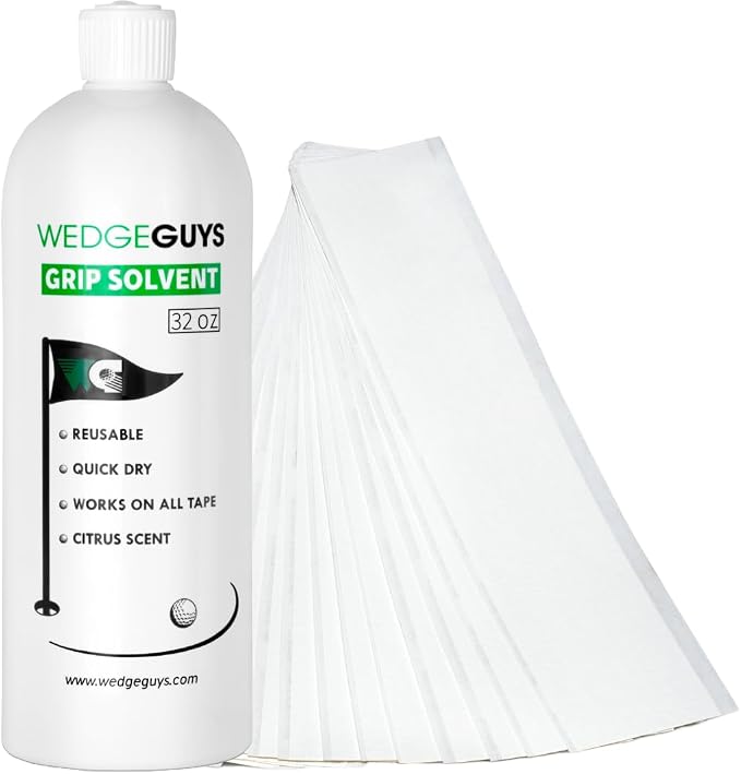 Wedge Guys Professional Golf Grip Tape Solvent by WedgeGuys