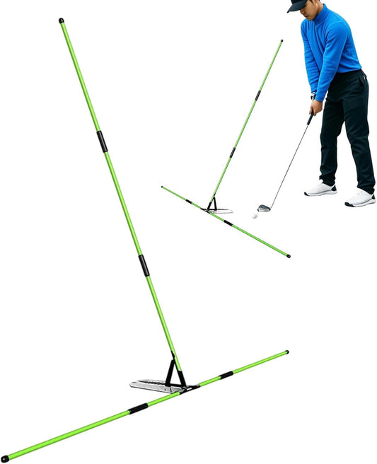 Golf Training Rods - Lightweight, Multi-Purpose Swing Alignment Tool, Portable Practice Accessory, Precision Enhancer | Sport Trainer Gear for Giift Choice On Father's Day Or Thanksgiving, Outdoor