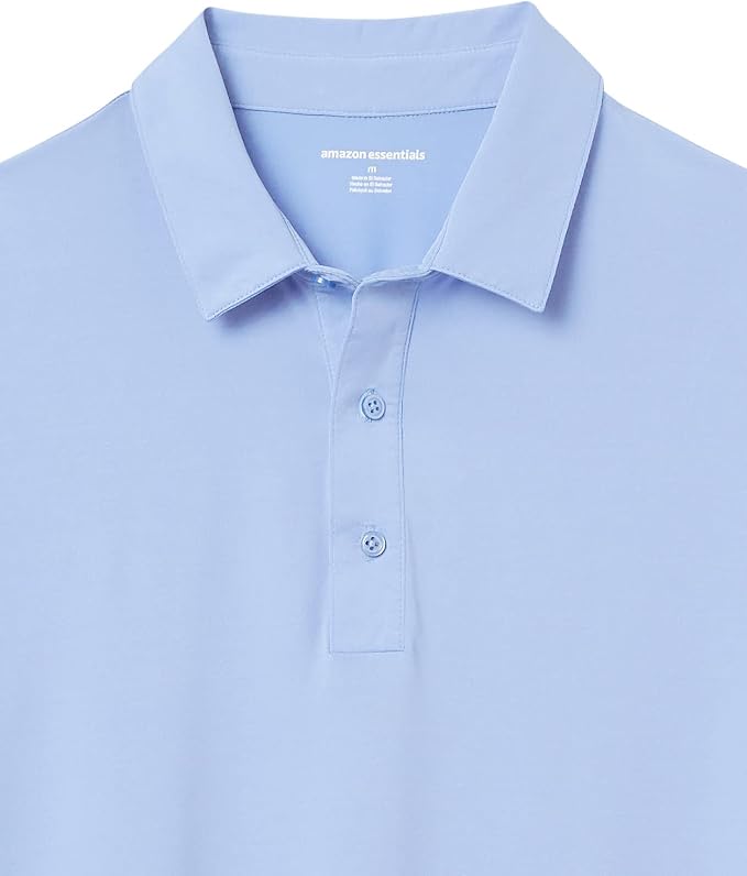 Amazon Essentials mens Slim-Fit Quick Dry Tech Stretch Lightweight Golf Polo - Image 5