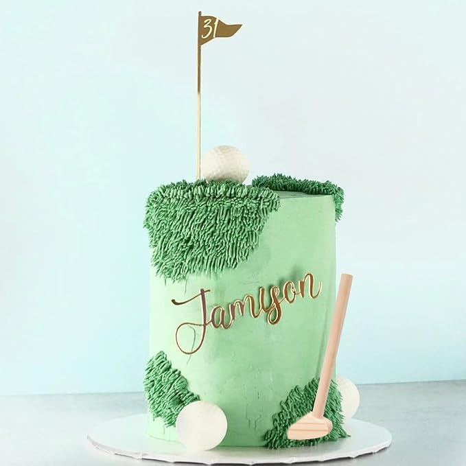 3 Pcs Mini Golf Club for Decorations, 8 Inch Unfinished Wooden Golf Putter for - Image 6