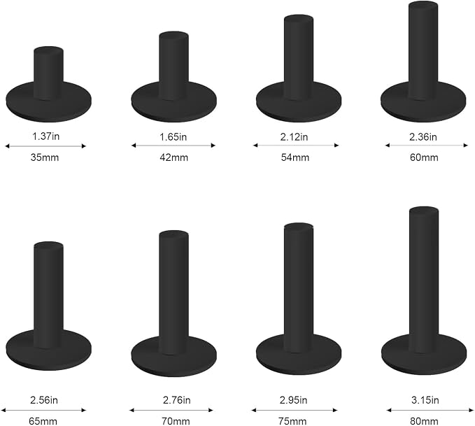 Rubber Golf Tees for Mats & Indoor Golf Simulators - Image 2