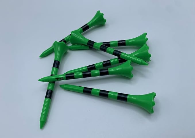 TRUESTRIKE Premium USA Golf Tees – 100-Pack Durable 3¼" / 2¾" Plastic Tees – - Image 5