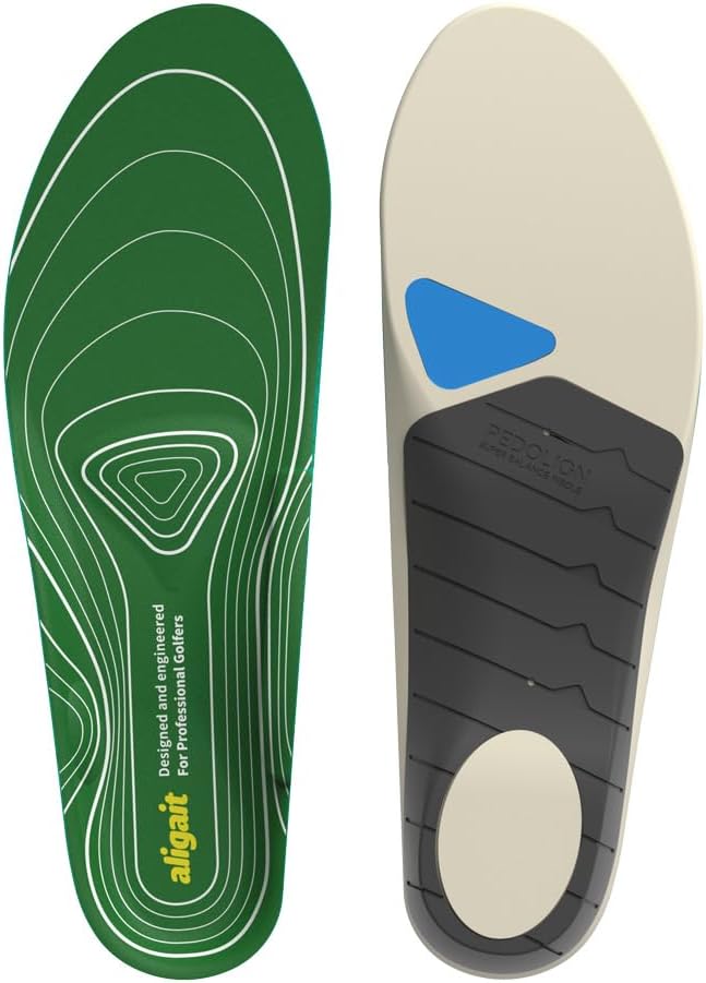 aligait Performance Golf Insoles: Increase Drive Distance, Enhance Swing by Unknown