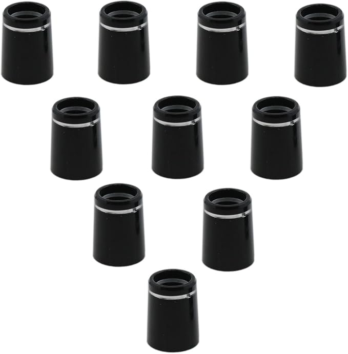 yukata Black Golf Ferrules Golf Club Ferrules Golf Ring Golf Tapered Ferrules by Unknown