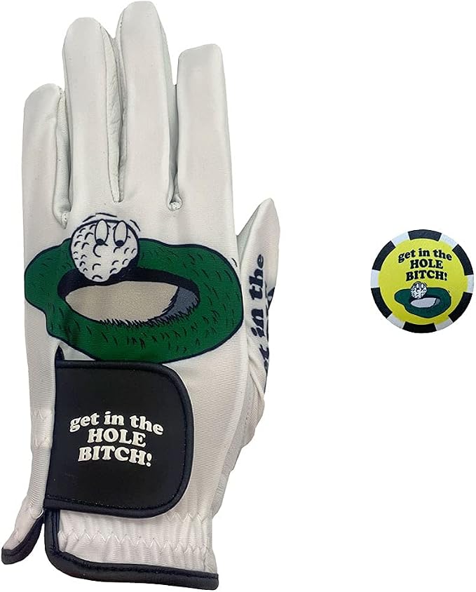 Giggle Golf Men's Golf Glove | Funny Golf Glove - Image 2