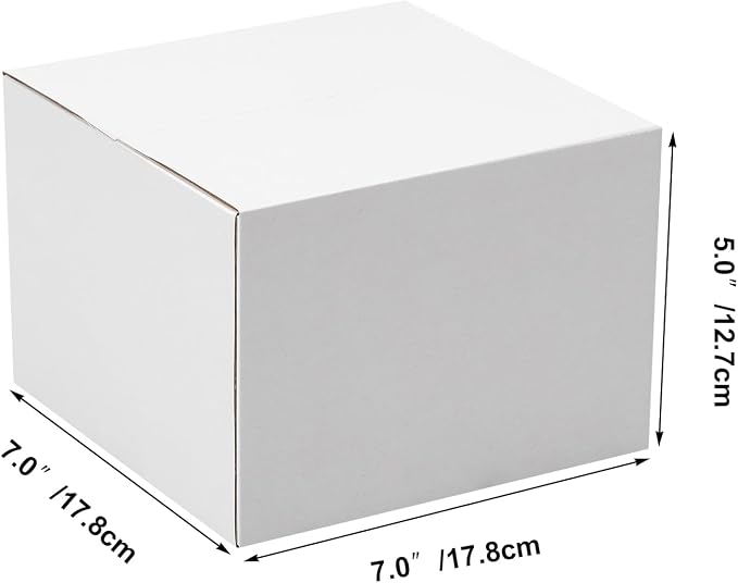 7x7x5 Shipping Boxes Set of 40, Small Moving Box - Image 2