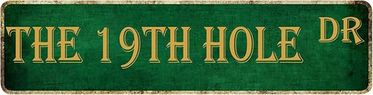 Golf Decor Signs For Man Cave The 19th Hole Dr Tin Sign Golf Theme Home by Unknown