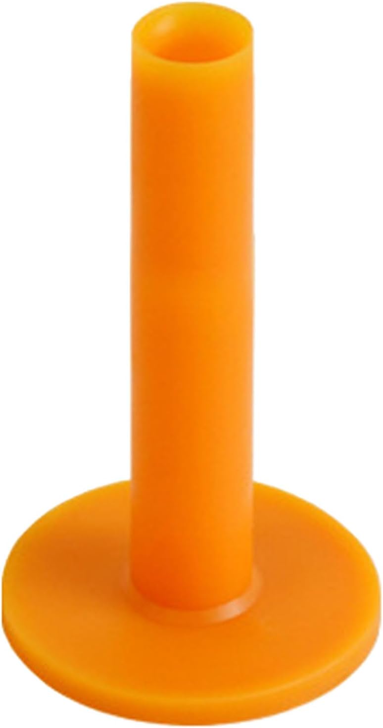 10Pcs Golfing Rubber Tees for Driving Ranges Practice Mat Easy to Carry Tees Holder for Beginner Professional Accessory