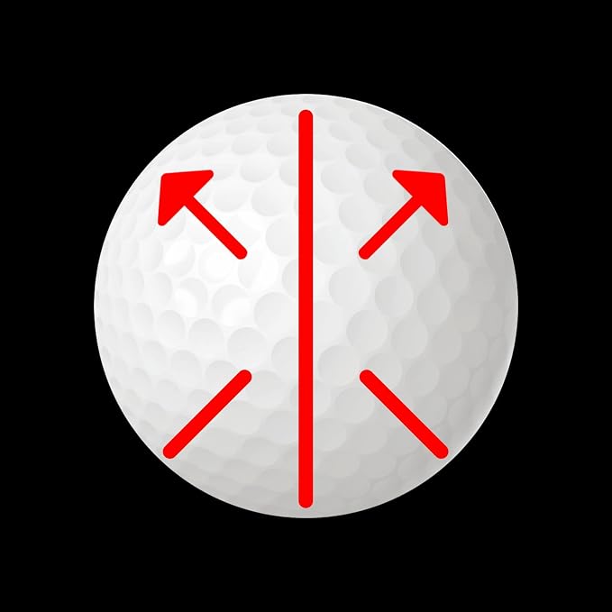PATIKIL Golf Ball Line Marker Tool Golf Ball Alignment Marking Tool Golf Ball - Image 3