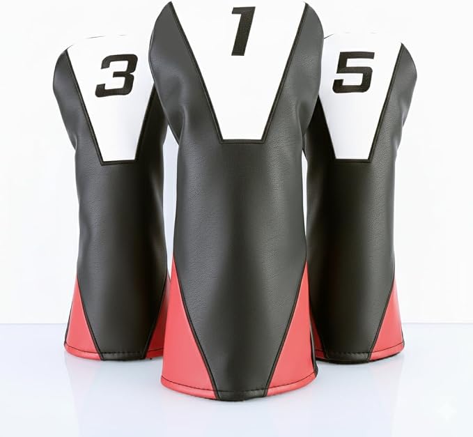 Single Headcover, Easy Slip-On Easy-Off Golf Club Headcover, Fleece Lined - Image 8