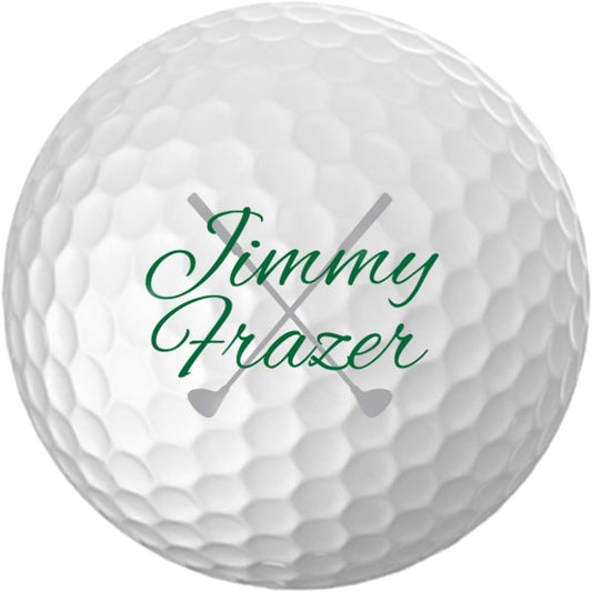 Infusion Personalized Logo Golf Balls - Custom Monogrammed (12 Balls)