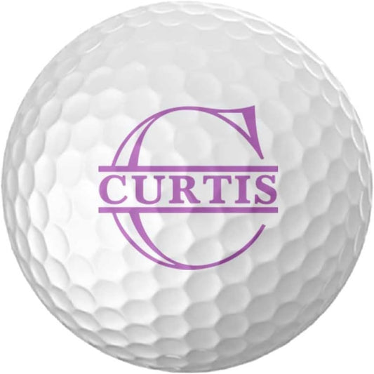 Infusion Personalized Logo Golf Balls - Custom Monogrammed (12 Balls)