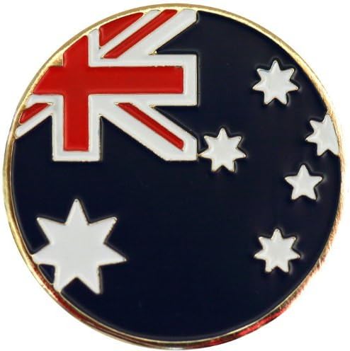 World Flags Golf Ball Marker and Matching Hat Clip by BeTheBall4U