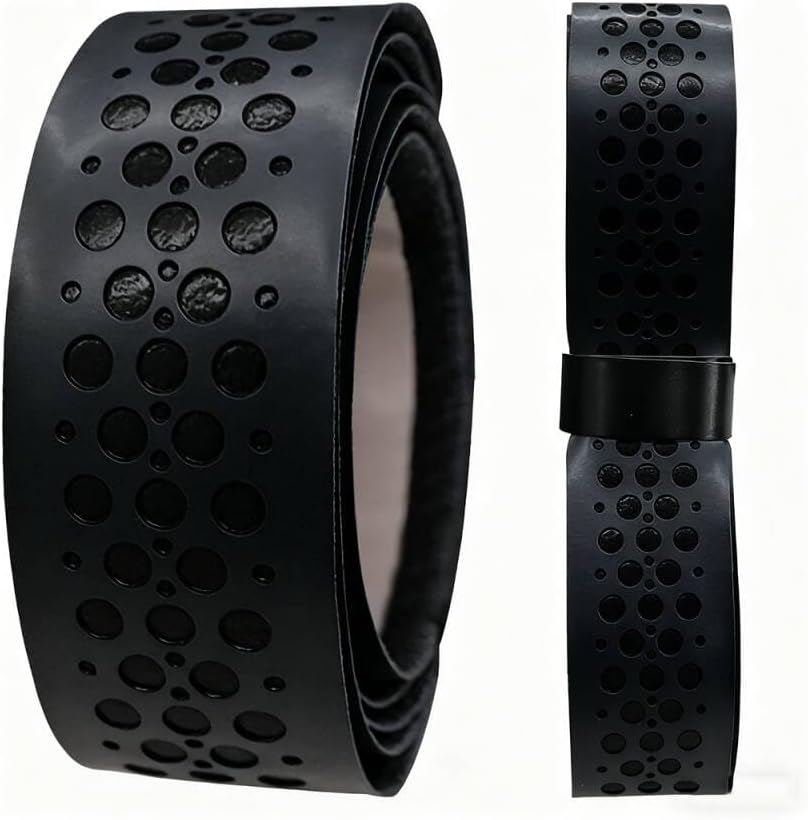 2 Pack Golf Grip Wrapping Tape, Quick Replacement with New Grip, Red Wrapped Golf Grip Strap for Golf Club Grips