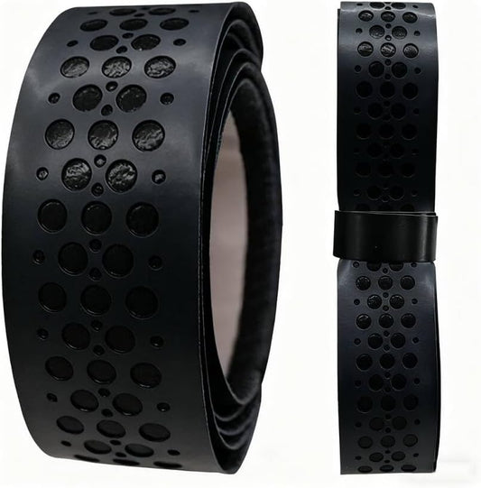 2 Pack Golf Grip Wrapping Tape, Quick Replacement with New Grip, Red Wrapped Golf Grip Strap for Golf Club Grips