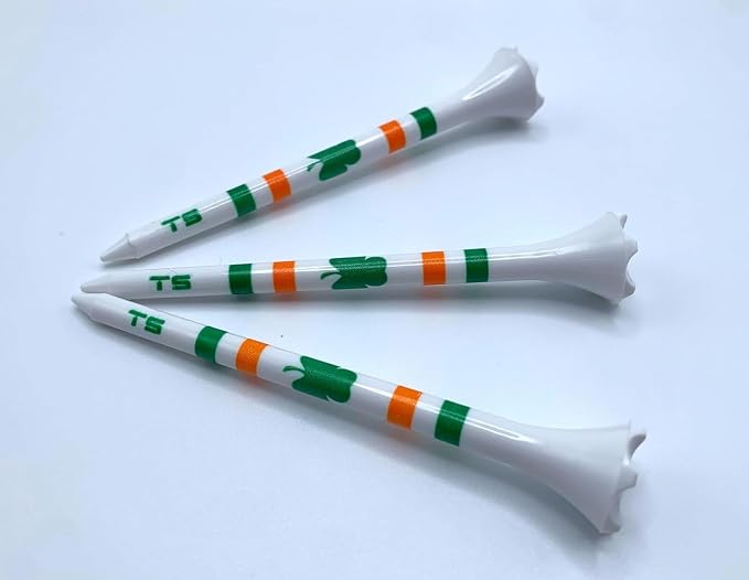 TRUESTRIKE Premium USA Golf Tees – 100-Pack Durable 3¼" / 2¾" Plastic Tees – - Image 2