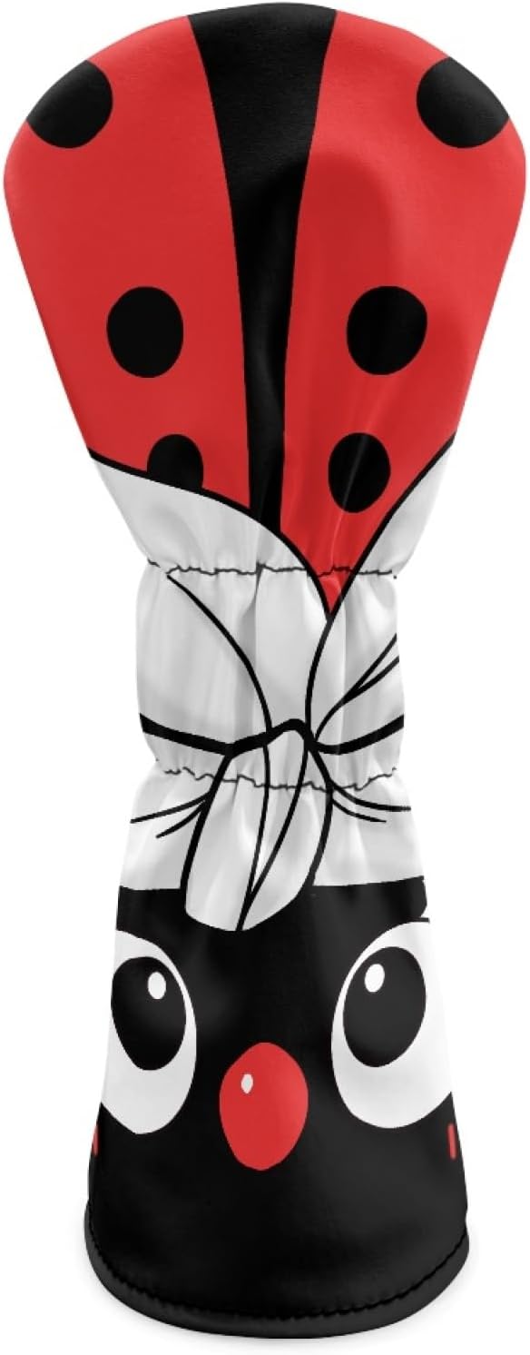 Golf Club Head Covers for Club Protective, Waterproof PU Leather Driver Fairway - Image 2