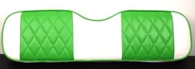 Huskey Parts Company Lime Green Front Seat Cover Diamond Stitching Club Car by HuskeyPartsCompany