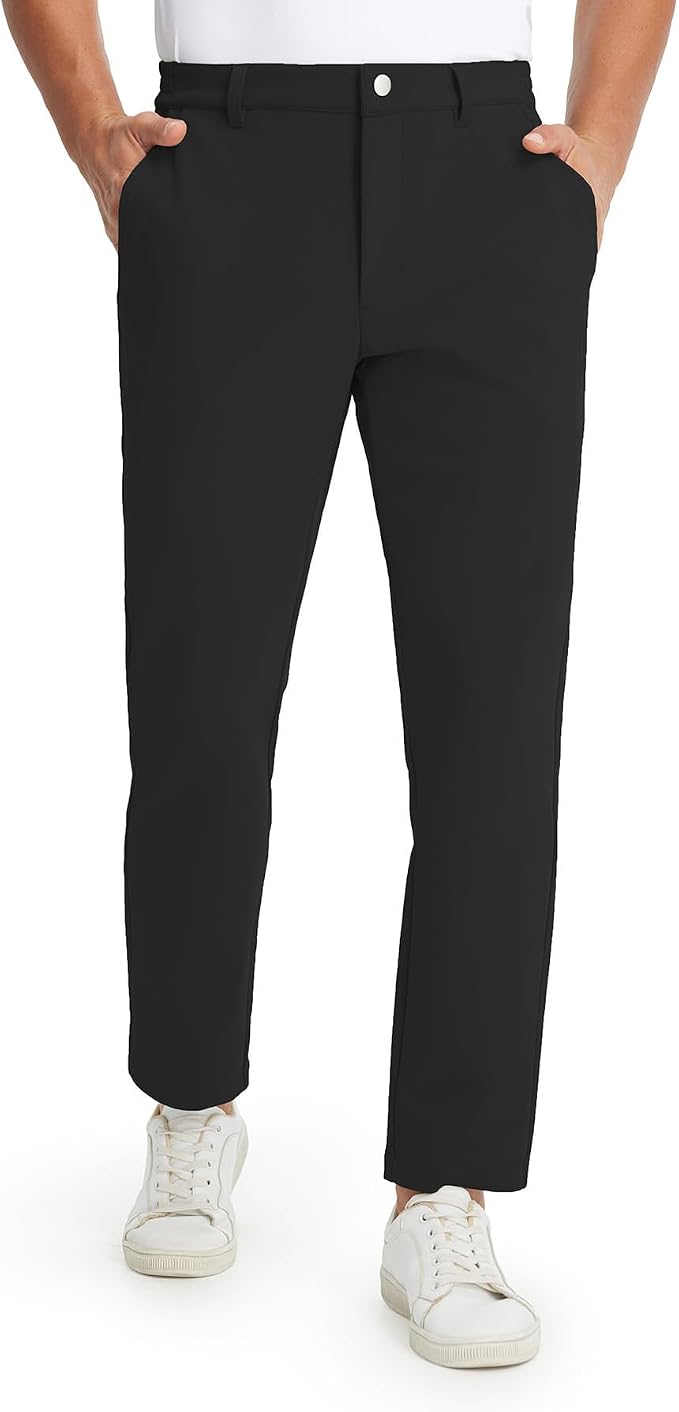 M MAELREG Golf Pants Men Fleece Lined 30"/32"/34" Heat-Tech Dress Pants by MAELREG