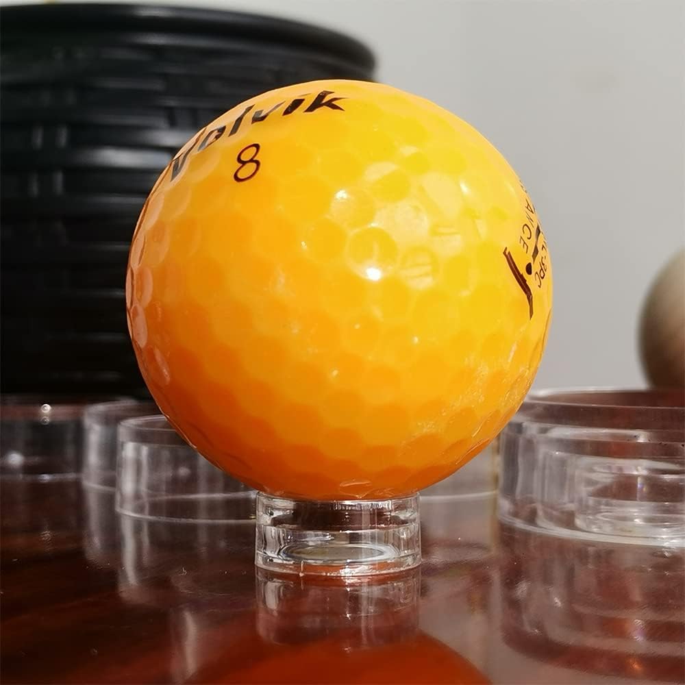 105 PCS (3 Sizes each 35) Sphere Stand,Clear Mini Ball Stand,Round Display Stands for Baseball, Crystal Ball, Golf Ball, Softball, Tennis Ball, Marbles, Spheres, Collections.3 Sizes Large,Medium,Small