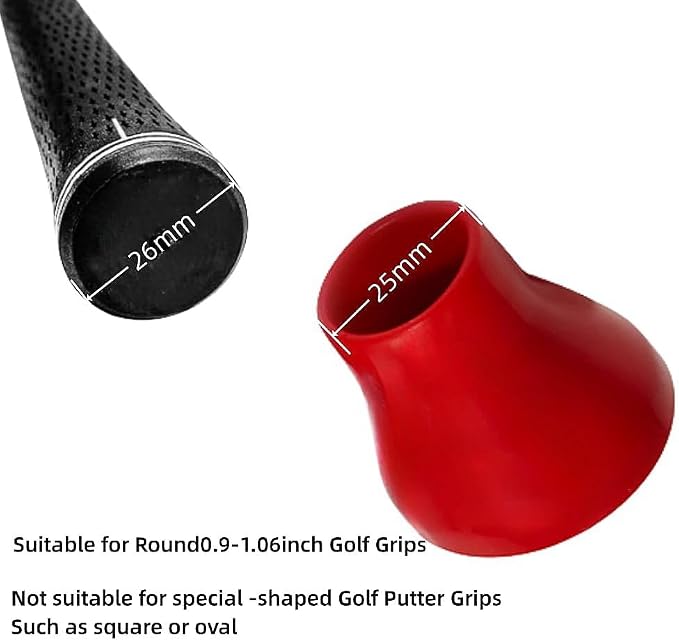 6 Pack Golf Ball Retriever Golf Ball Putter Picker Grip Pick Up Tool, Putter - Image 3