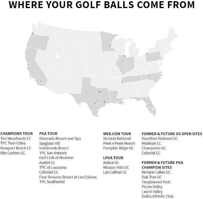 LostGolfBalls - e6 Golf Balls in Mint Condition, AAAAA Quality, Recycled Used - Image 5