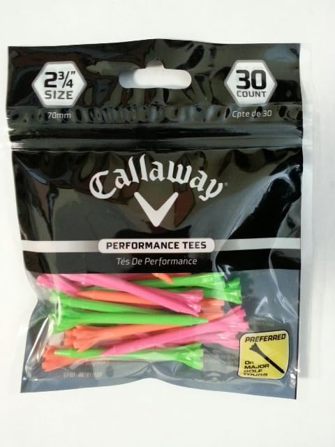 Callaway Performance Plastic Golf Tees - Image 2