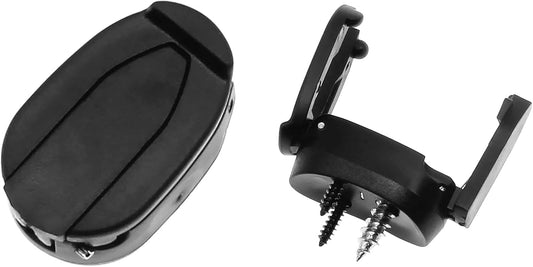 2 Pcs Black Golf Ball Pick Up Retriever Grabber Claw Suitable for Putter Grips