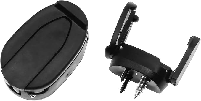 2 Pcs Black Golf Ball Pick Up Retriever Grabber Claw Suitable by Unknown