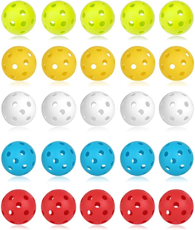 20 Pack Plastic Baseballs 9 Inch Practice Baseballs Softball, Baseballs for Hitting and Pitching Practice - Soft and Lightweight Limit Flight Balls for Training and Softball Games