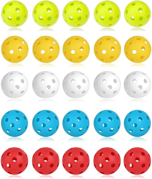 20 Pack Plastic Baseballs 9 Inch Practice Baseballs Softball, Baseballs for Hitting and Pitching Practice - Soft and Lightweight Limit Flight Balls for Training and Softball Games