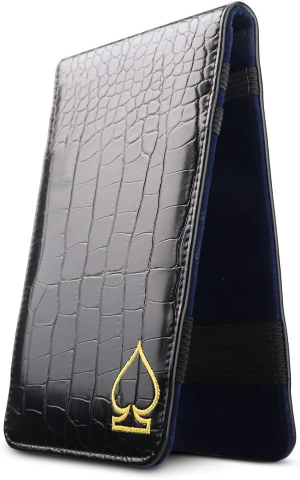 Craftsman Golf Crocodile Pattern Golf Scorecard Holder and Yardage Book Cover by CRAFTSMANGOLF