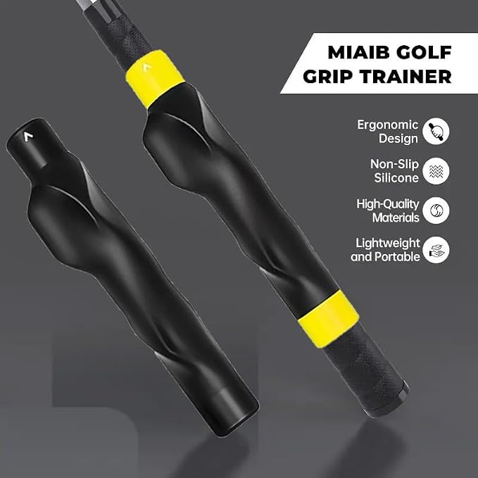 2Pack Golf Grip Trainer, Golf Training Aid Grip Trainer Club, Training Grip - Image 2