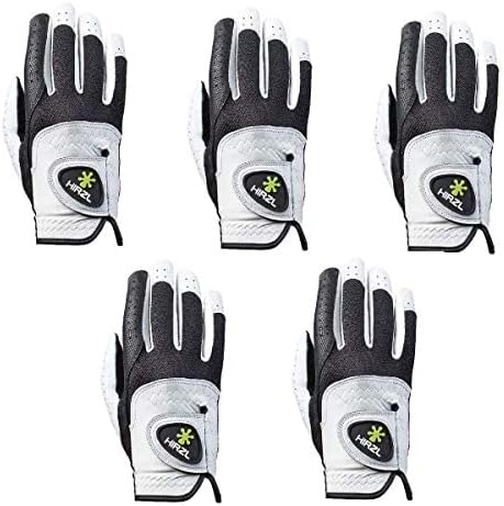 HIRZL Trust Control 2.0 Golf Gloves, All Weather Mens Golf Glove, Kangaroo by Hirzl