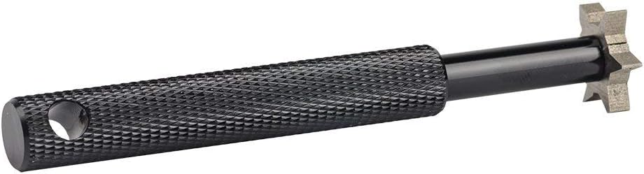 HIFROM Groove Sharpener with 6 Heads - Golf Club Groove Sharpener Re-Grooving Tool and Cleaner for All Irons Pitching Sand Lob Gap and Approach Wedges and Utility Clubs ¡­