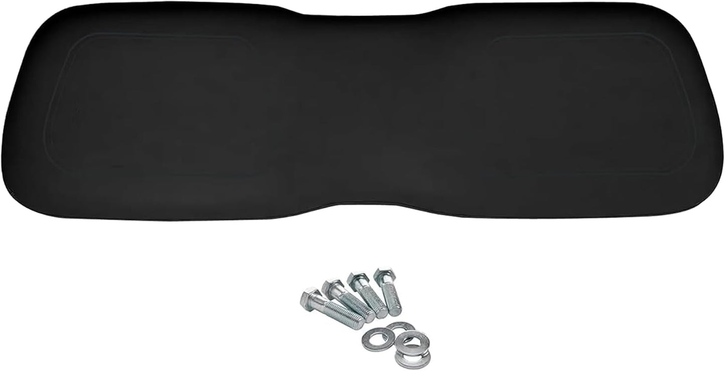 Huskey Parts Company Golf Cart Seat Cushion for Front Seat Lean Back, Black Color for DS 2005 and up, Golf Cart Front Seat Replacement with Mounting Hardware