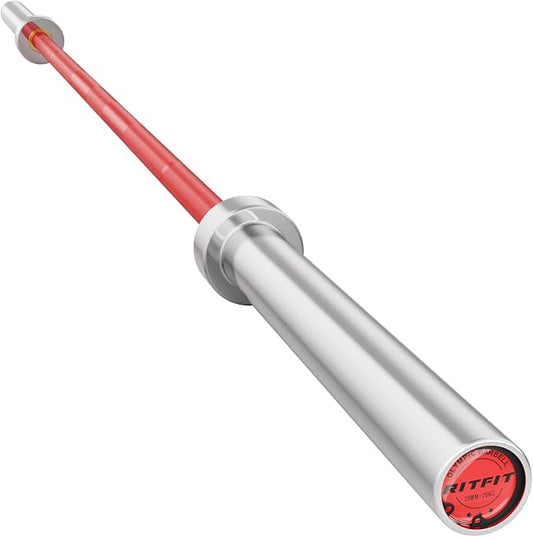 RITFIT 7FT Olympic Barbell for Strength and Weightlifting Training by RITFITLLC