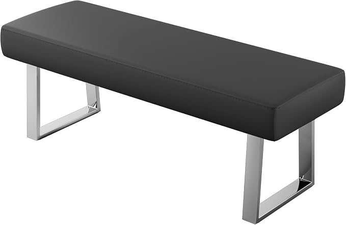 JIEXI Bedroom Bench Bed end upholstered Bench Indoor Corner Small Footstool - Image 7