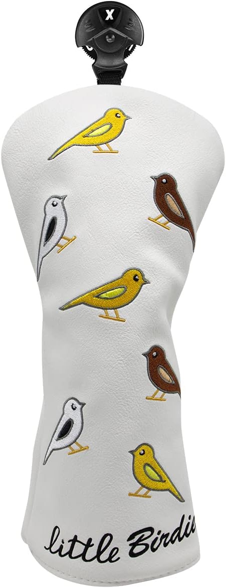 Golf Club Head Covers Birdie Driver Headcovers Fairway Wood Covers Hybrid Cover by ALIENNANAGolf