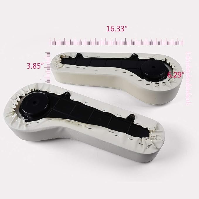 PIT66 Universal Golf Cart Rear Seat Arm Rest Cushion - Image 3