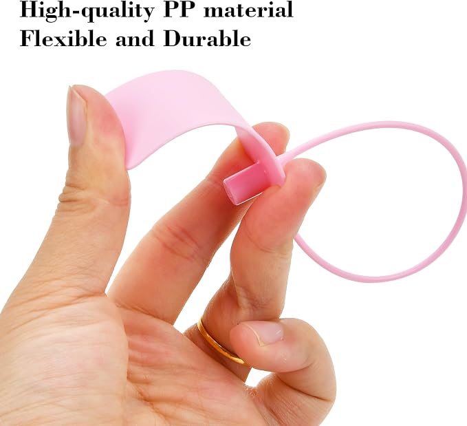 50pcs Luggage Tags Plastic Seals Shipping Label Logistics Sign Tie Bag Tag - Image 4
