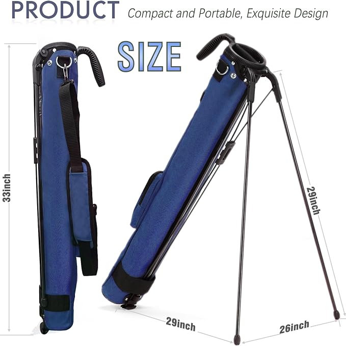 Lightweight Golf Stand Bag, Portable and Durable Golf Carry Bag - Image 5