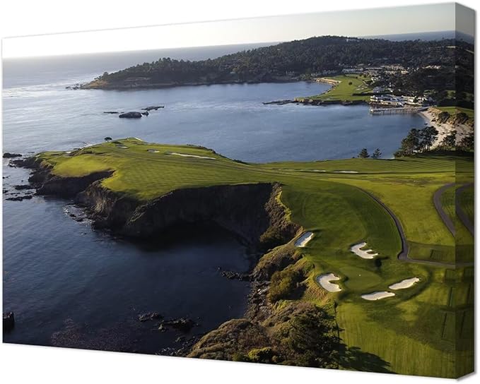 Pebble Beach Golf Course Wall Art Pictures by chenchenArt