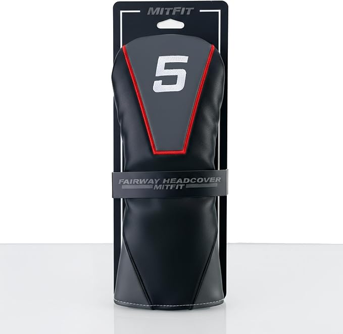 Single Headcover, Easy Slip-On Easy-Off Golf Club Headcover, Fleece Lined by MitFit