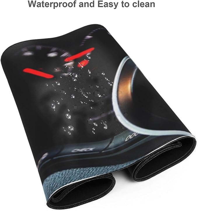 Automobile Dashboard Race Car Mouse Pad, Racing Car Large Big Gaming Mouse Pad - Image 7