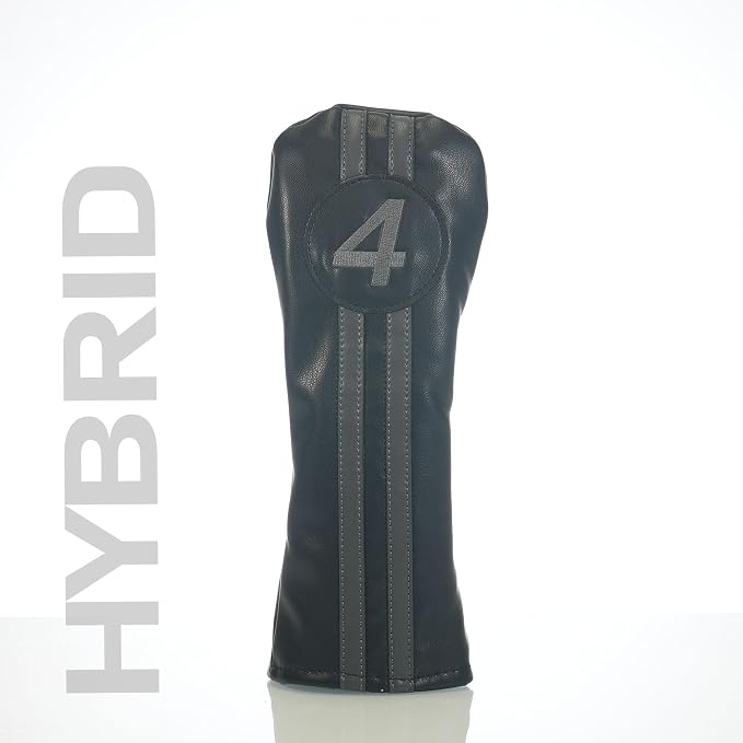 Single Headcover, Easy Slip-On Easy-Off Golf Club Head Cover, Fleece Lined - Image 2