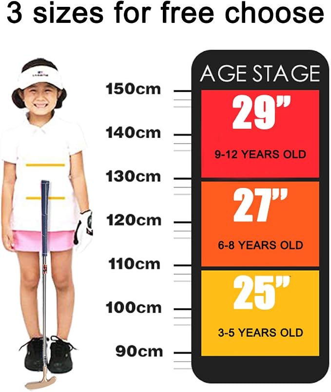 Two Way Junior Golf Putter Stainless Steel Kids Putter Both Left and Right - Image 7