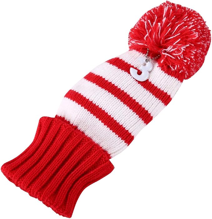 Golf Head Covers for Driver Woods Fairway Hybrids, Long Neck Golf Club - Image 5